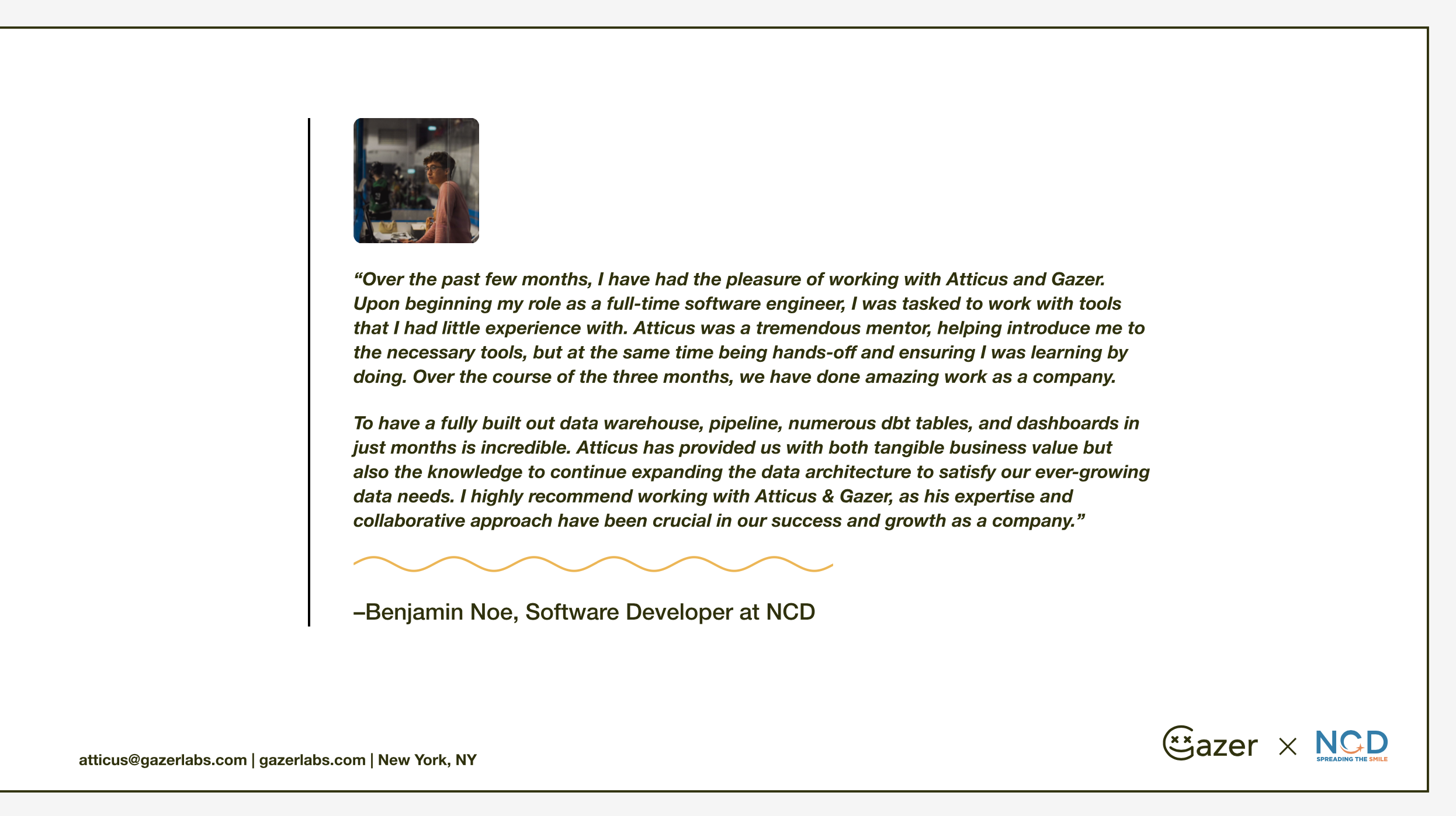 Case study dashboard 5